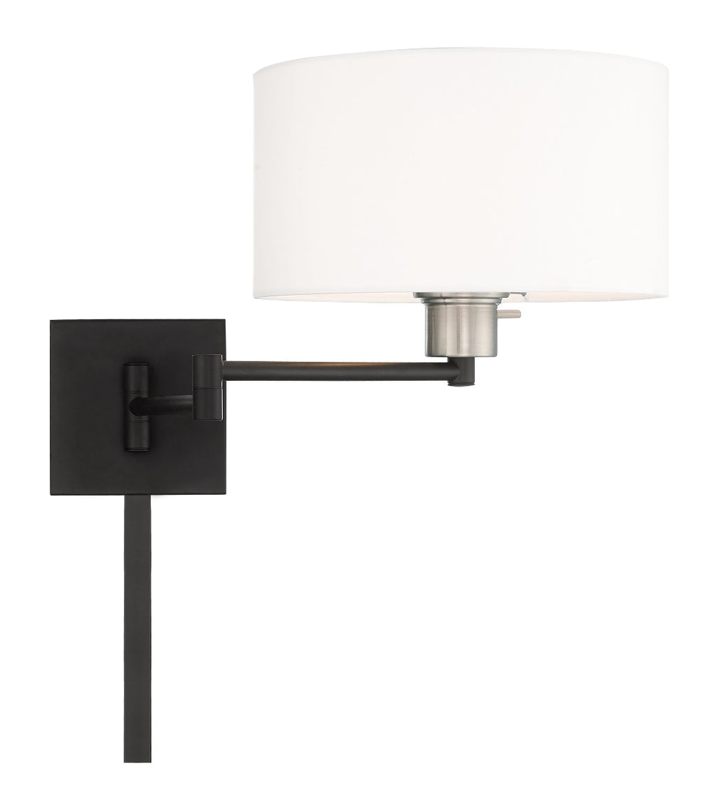 LIVEX LIGHTING  40036-04   Swing Arm Wall Lamp