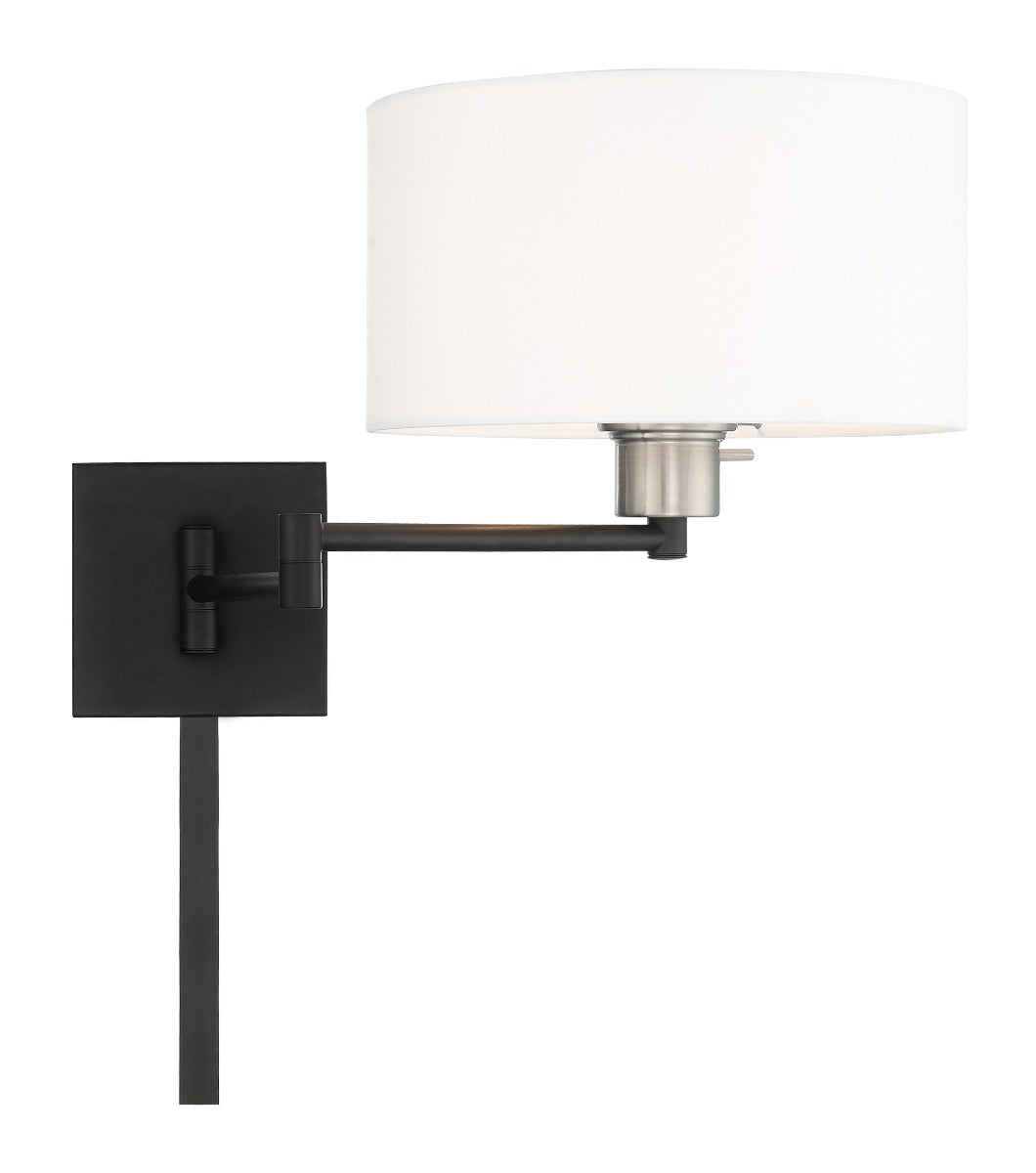 LIVEX LIGHTING  40036-04   Swing Arm Wall Lamp