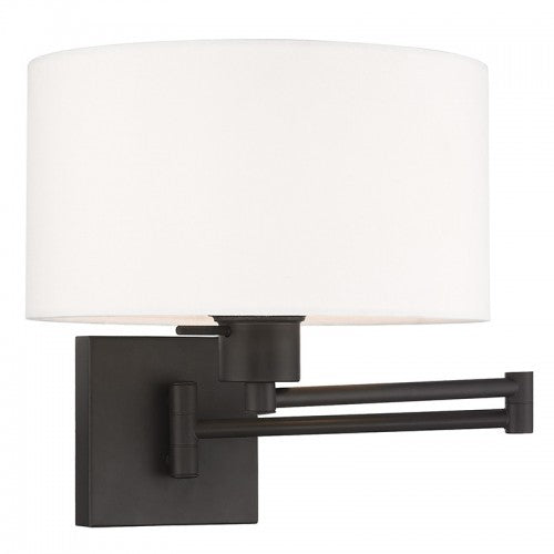 LIVEX LIGHTING  40036-07  Swing Arm Wall Lamp