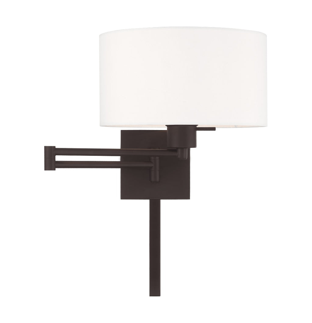 LIVEX LIGHTING  40036-07  Swing Arm Wall Lamp