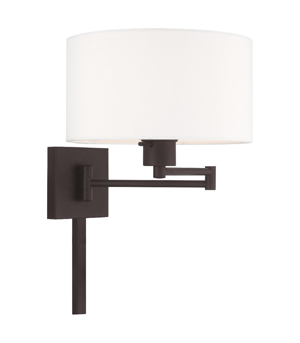 LIVEX LIGHTING  40036-07  Swing Arm Wall Lamp