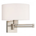 LIVEX LIGHTING  40036-91  Swing Arm Wall Lamp
