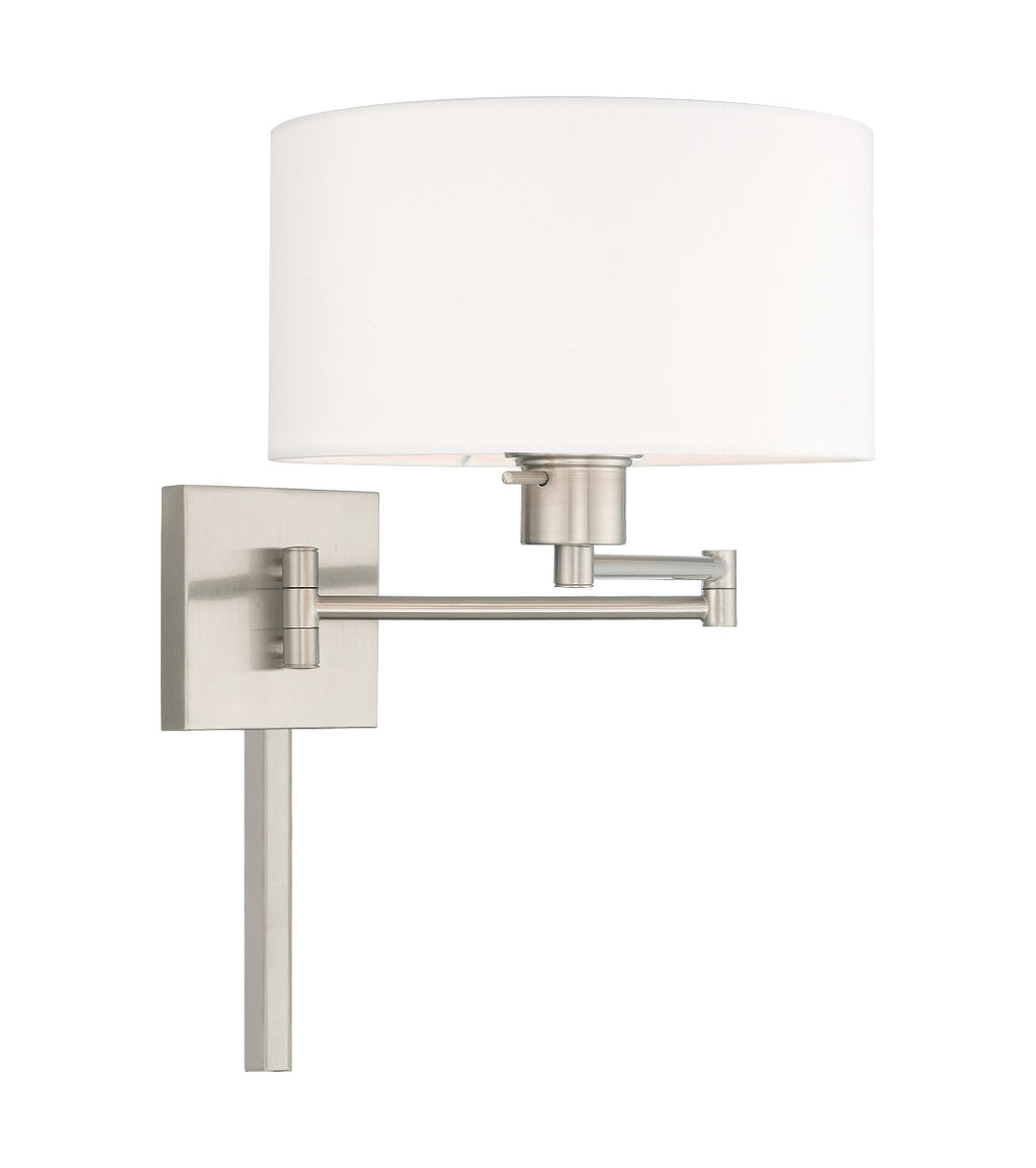 LIVEX LIGHTING  40036-91  Swing Arm Wall Lamp