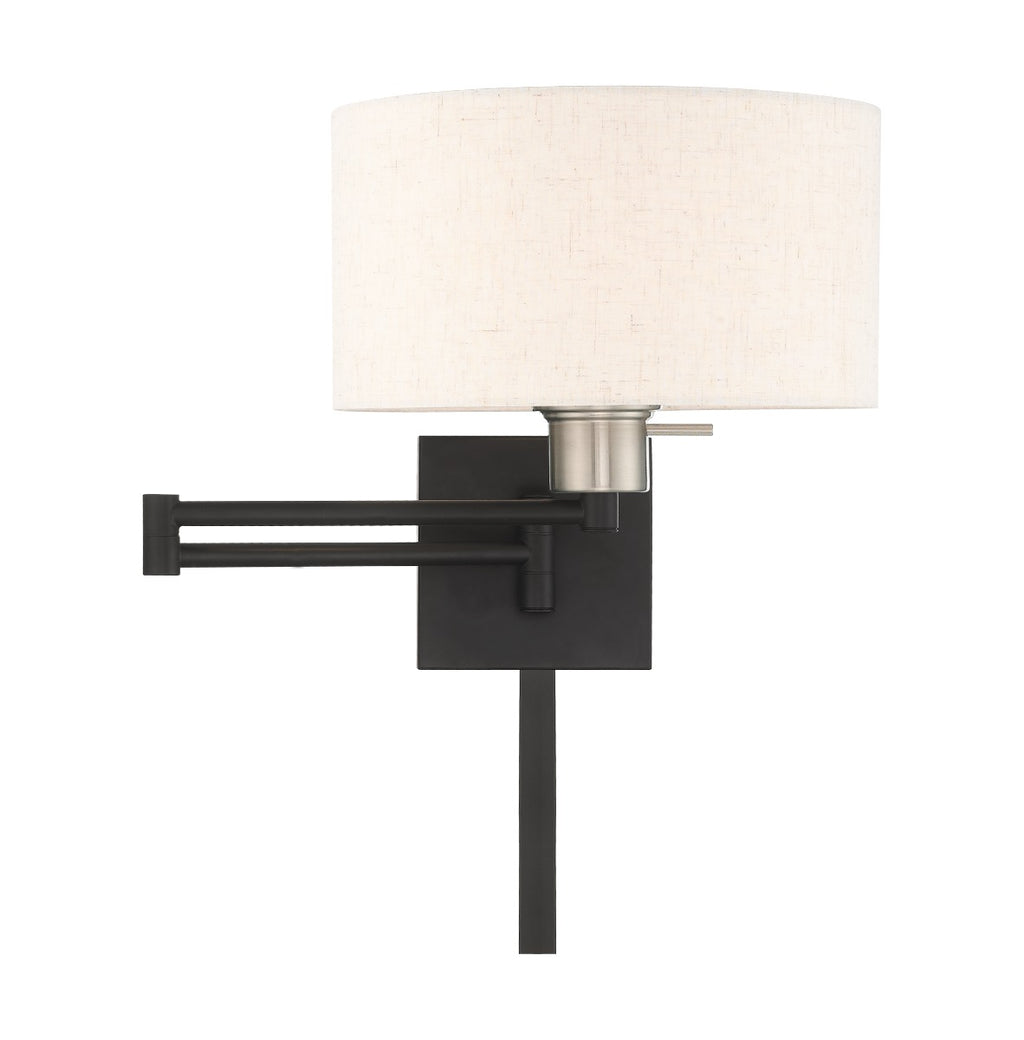 LIVEX LIGHTING  40037-04 Swing Arm Wall Lamp