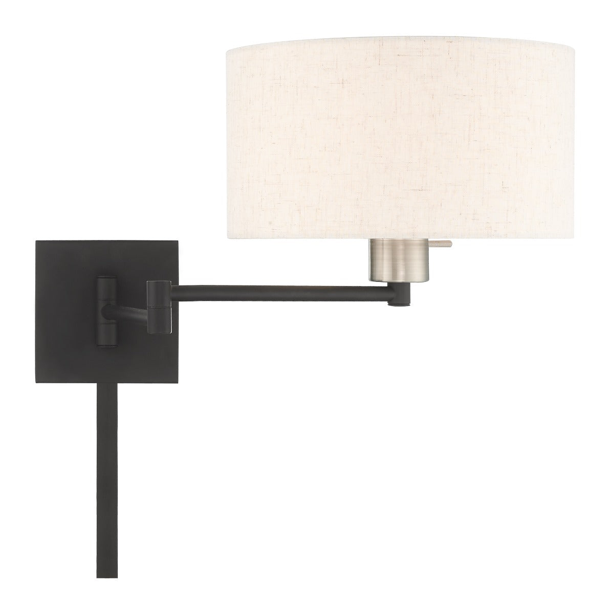 LIVEX LIGHTING  40037-04 Swing Arm Wall Lamp