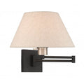 LIVEX LIGHTING  40038-04  Swing Arm Wall Lamp