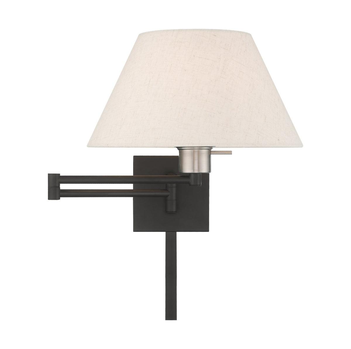 LIVEX LIGHTING  40038-04  Swing Arm Wall Lamp