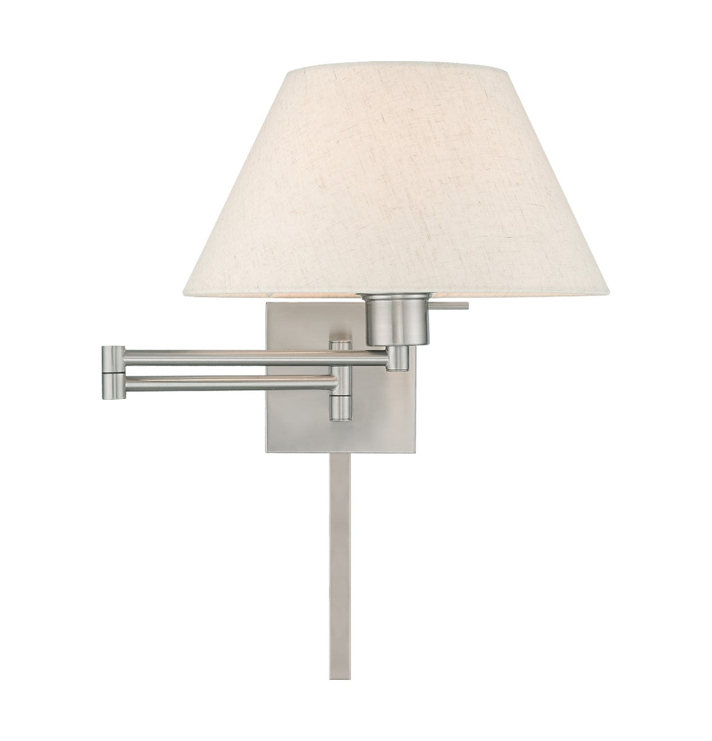 LIVEX LIGHTING  40038-91  Swing Arm Wall Lamp