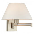 LIVEX LIGHTING  40039-91  Swing Arm Wall Lamp