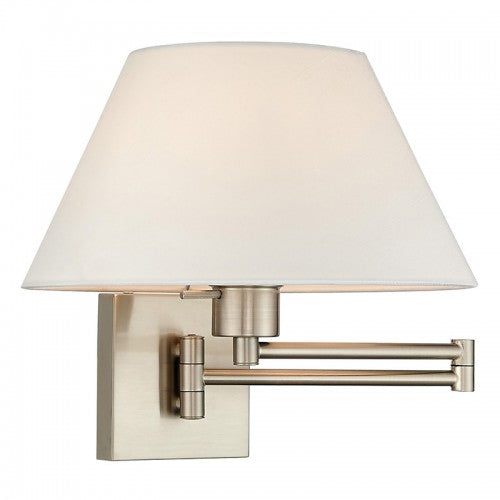 LIVEX LIGHTING  40039-91  Swing Arm Wall Lamp