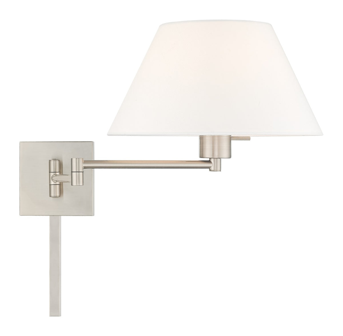 LIVEX LIGHTING  40039-91  Swing Arm Wall Lamp