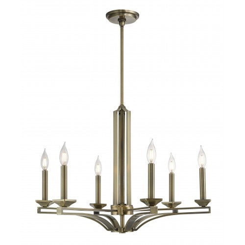 LIVEX LIGHTING  40056-01  Trumbull Chandelier