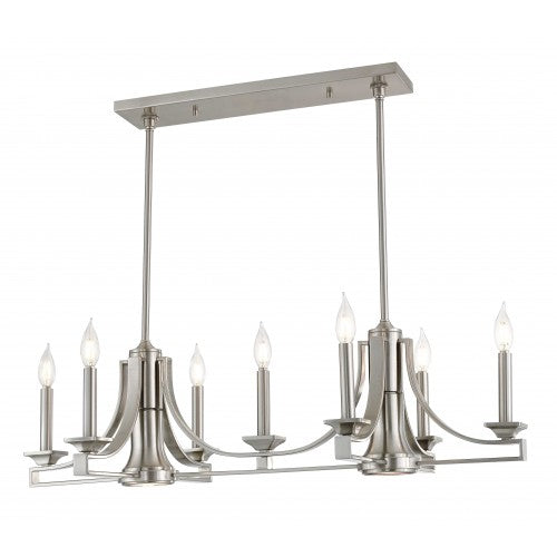 LIVEX LIGHTING  40057-91  Trumbull  Linear Chandelier
