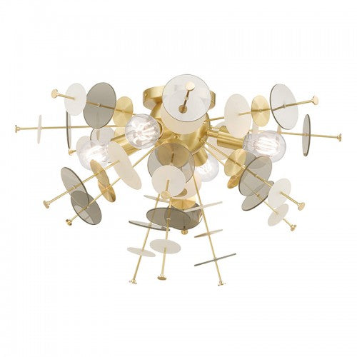LIVEX LIGHTING  40070-12  Circulo Ceiling Mount