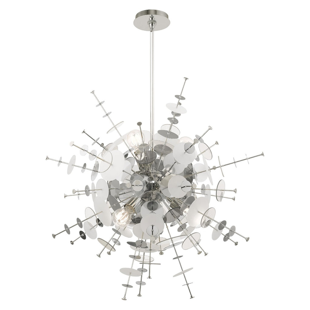 LIVEX LIGHTING  40076-05  Circulo Pendant/Chandelier
