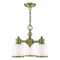 LIVEX LIGHTING  40203-01   Middlebush Mini Chandelier/Ceiling Mount