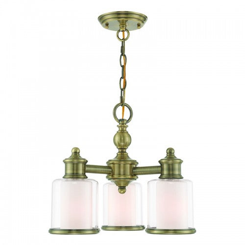 LIVEX LIGHTING  40203-01   Middlebush Mini Chandelier/Ceiling Mount
