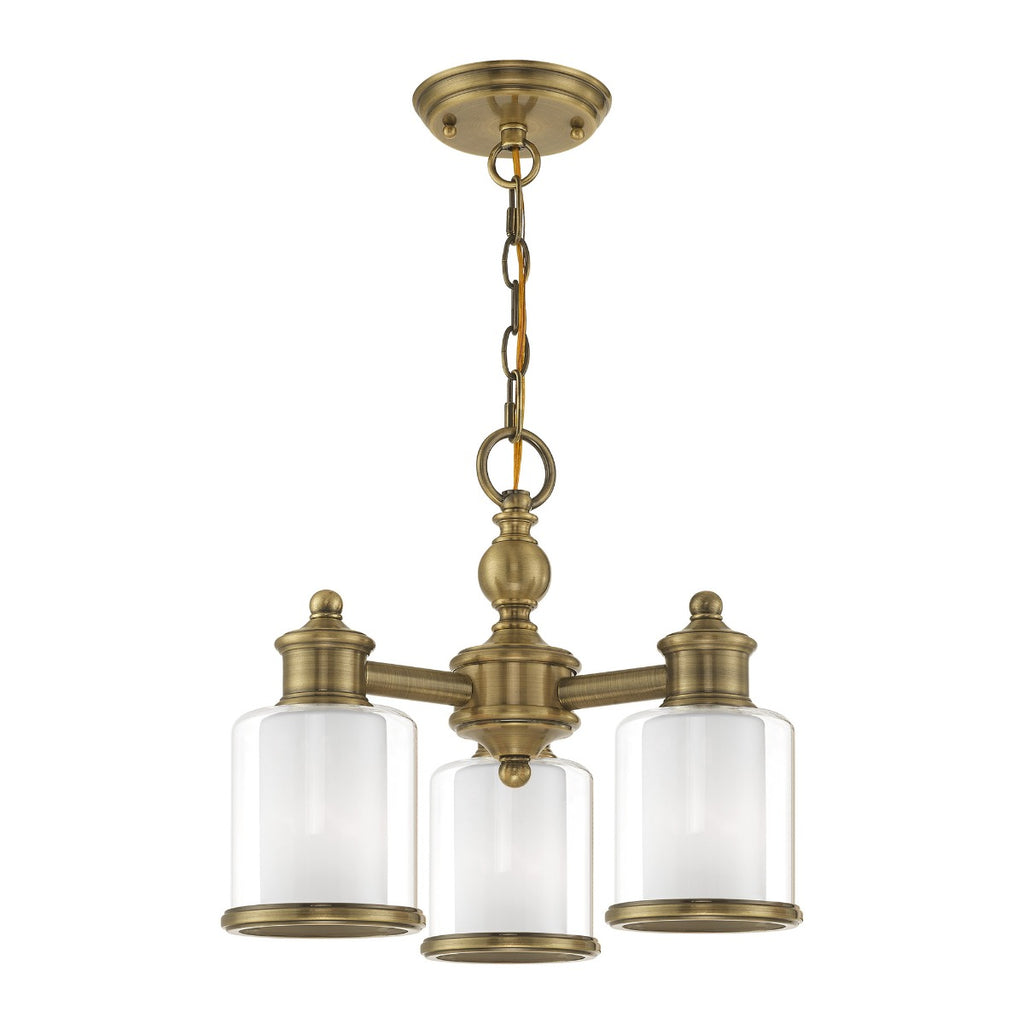 LIVEX LIGHTING  40203-01   Middlebush Mini Chandelier/Ceiling Mount
