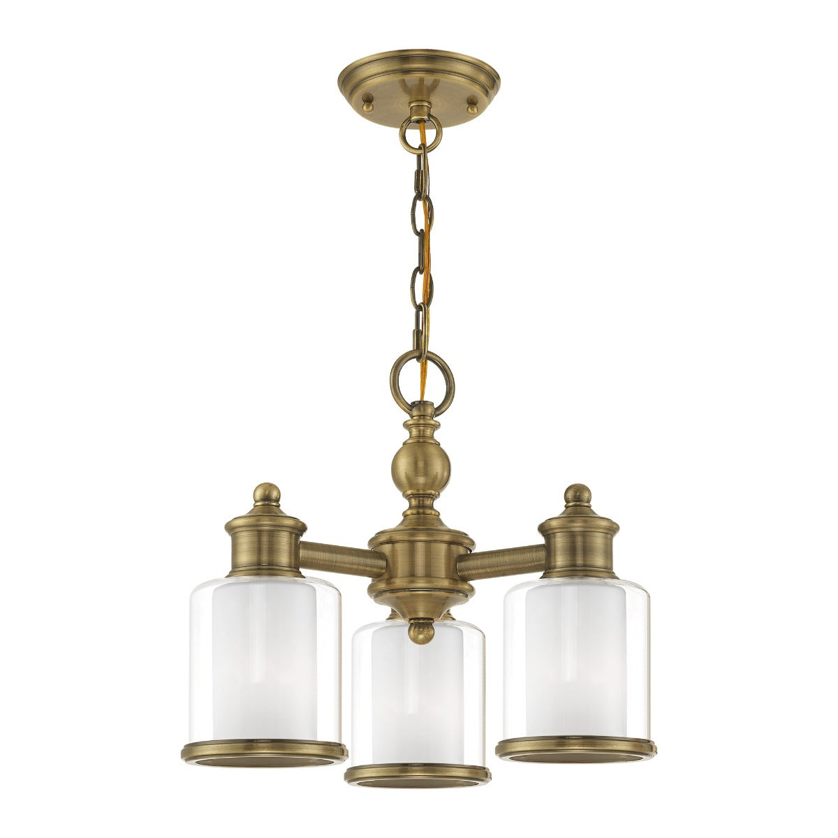 LIVEX LIGHTING  40203-01   Middlebush Mini Chandelier/Ceiling Mount