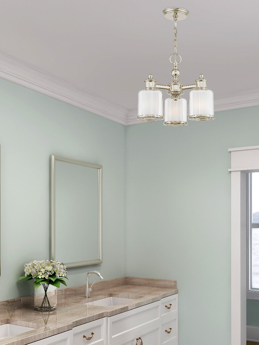 LIVEX LIGHTING  40203-35   Middlebush  Mini Chandelier/Ceiling Mount