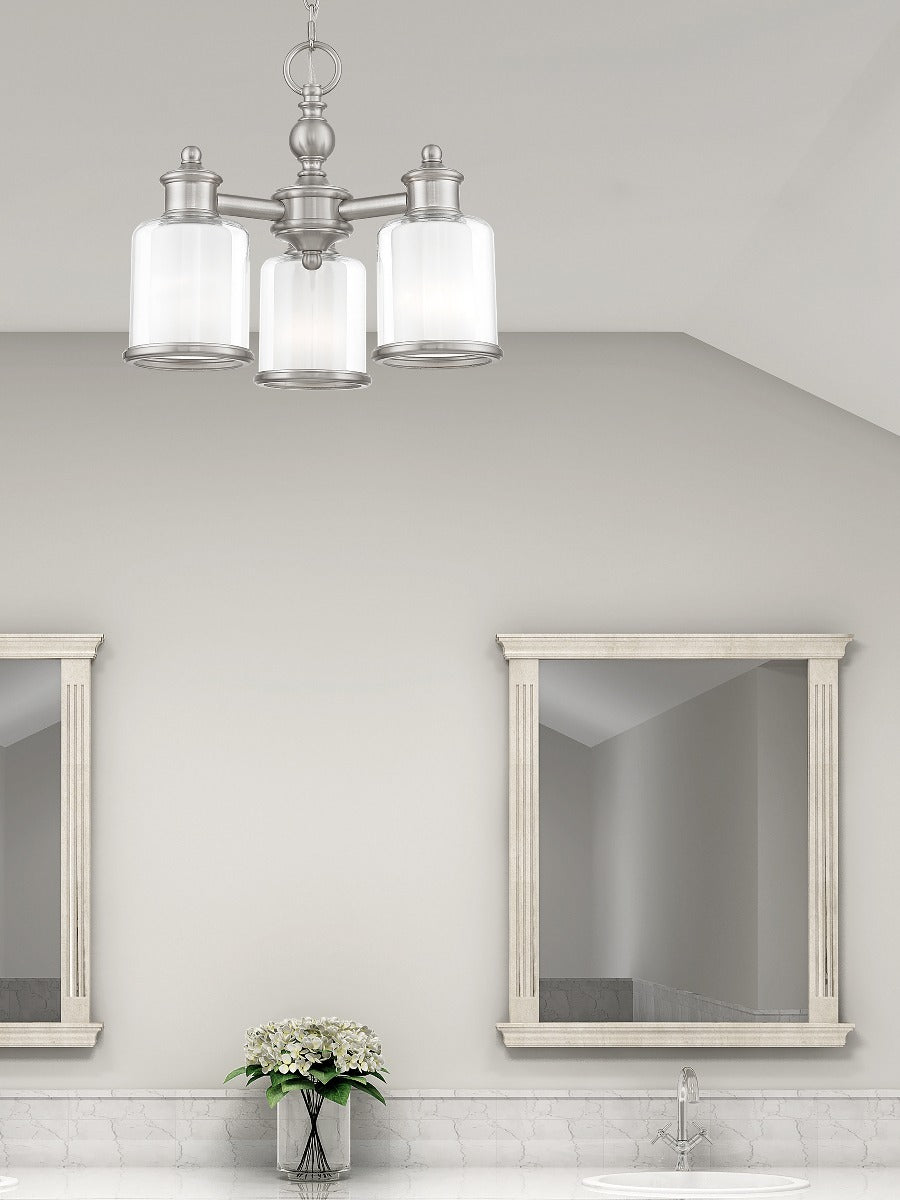 LIVEX LIGHTING 40203-91  Middlebush  Mini Chandelier/Ceiling Mount