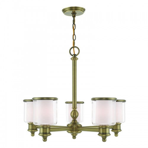 LIVEX LIGHTING  40205-01  Middlebush Chandelier