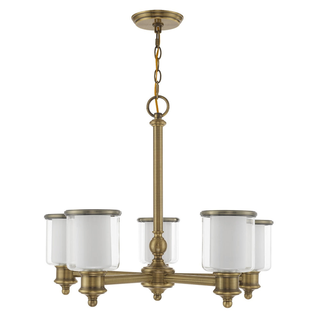 LIVEX LIGHTING  40205-01  Middlebush Chandelier