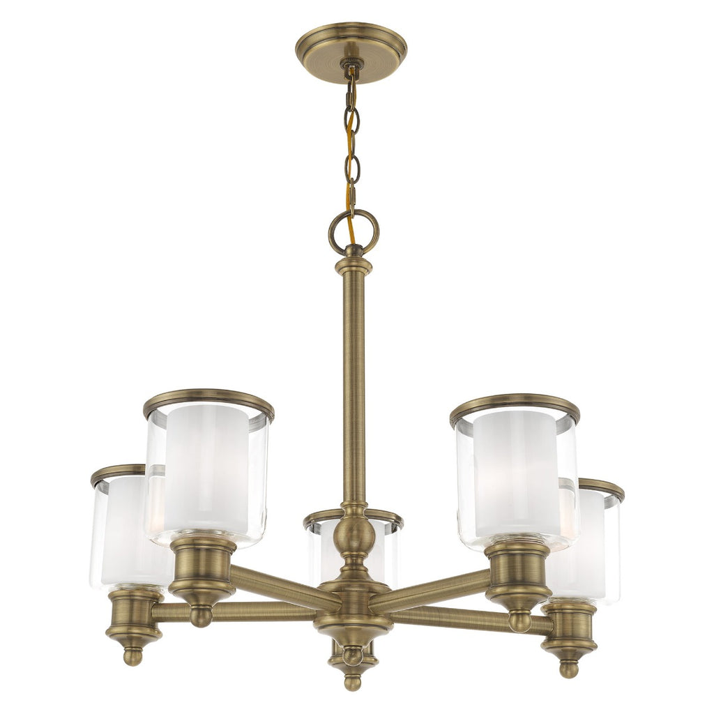 LIVEX LIGHTING  40205-01  Middlebush Chandelier