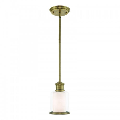 LIVEX LIGHTING  40210-01  Middlebush Mini Pendant