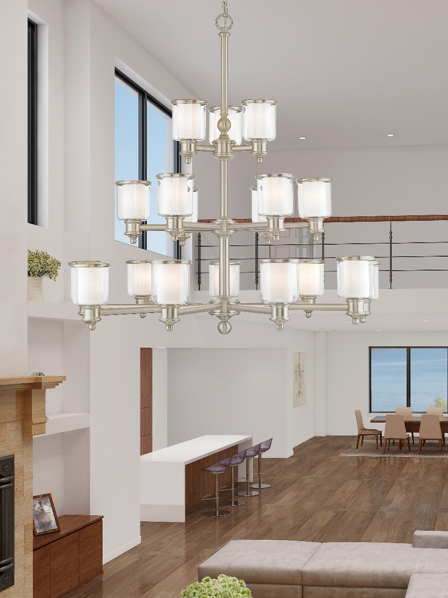 LIVEX LIGHTING  40219-91 Middlebush  Foyer or Grand Chandelier