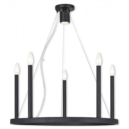 LIVEX LIGHTING  40245-07 Alpine Dinette Chandelier