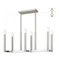LIVEX LIGHTING 40256-91  Alpine  Linear Chandelier
