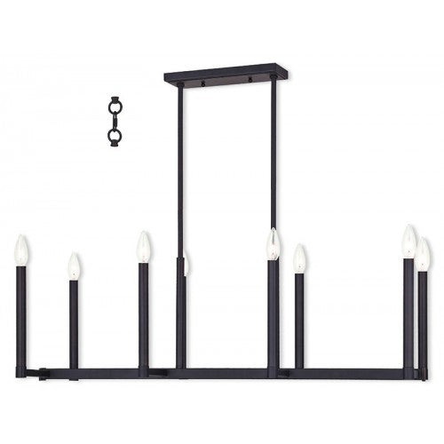 LIVEX LIGHTING  40258-07  Alpine  Linear Chandelier