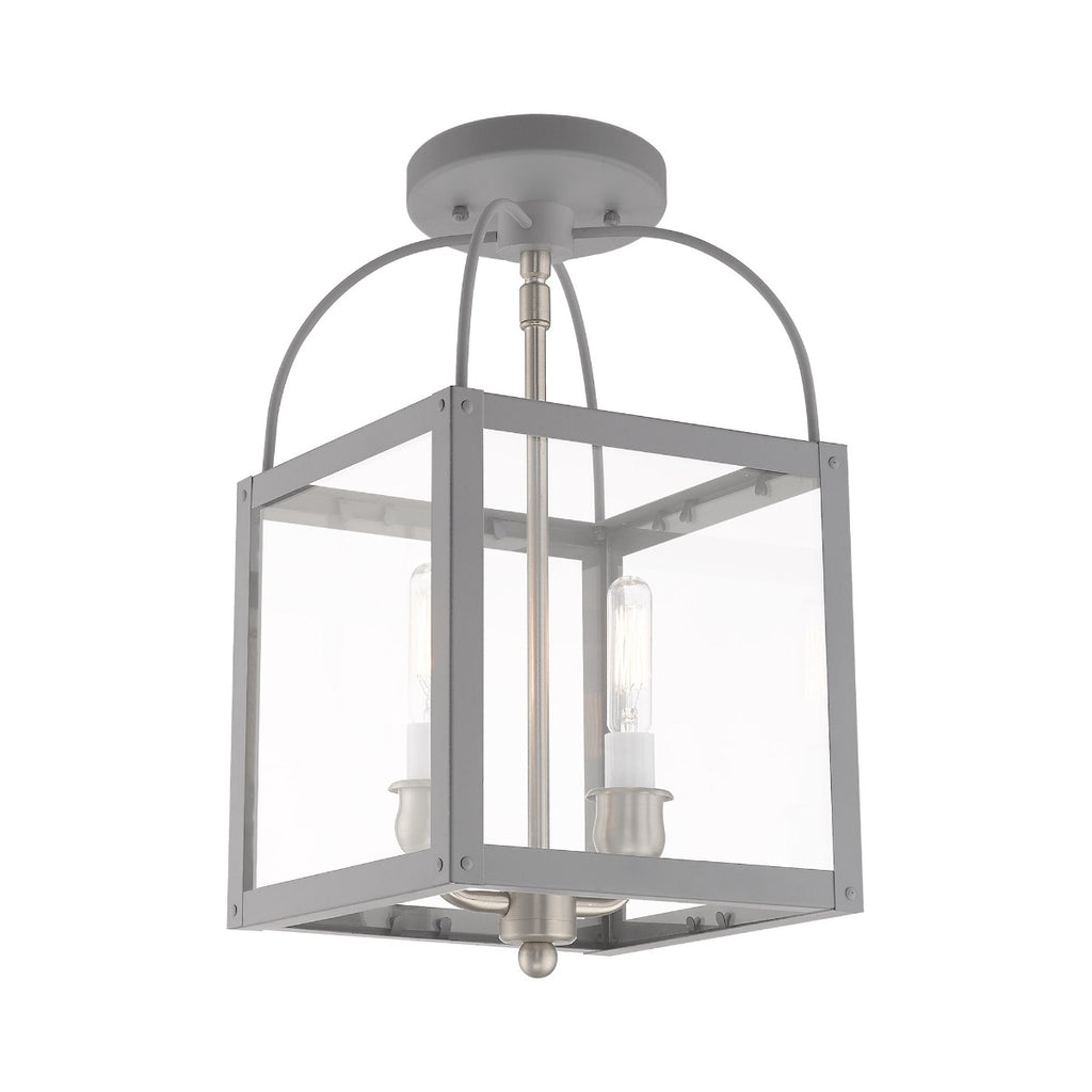 LIVEX LIGHTING  4041-80  Milford Mini Pendant/Ceiling Mount