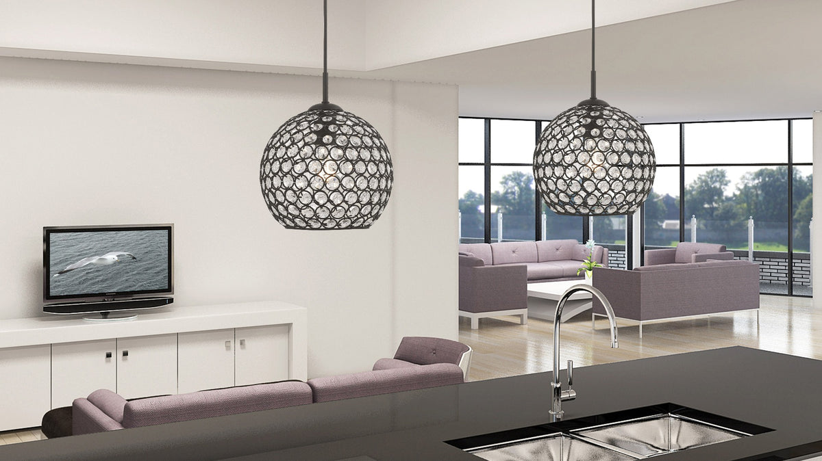 LIVEX LIGHTING  40440-04  Cassandra Mini Pendant