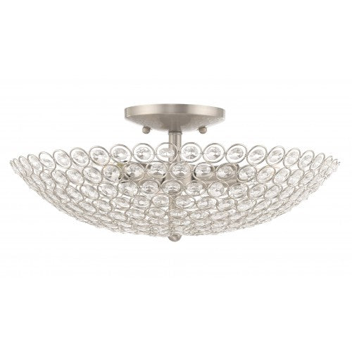 LIVEX LIGHTING  40446-91  Cassandra Ceiling Mount