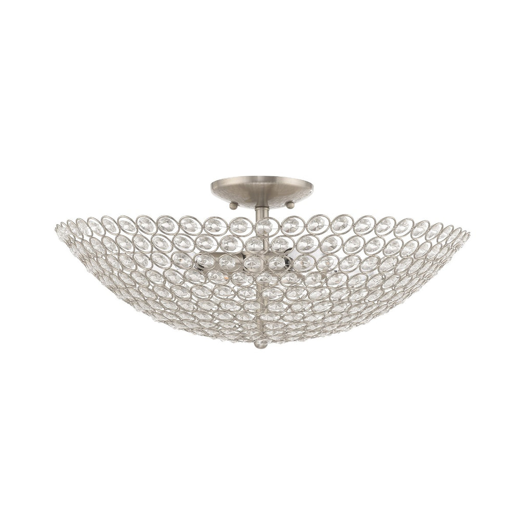 LIVEX LIGHTING  40447-91  Cassandra Ceiling Mount