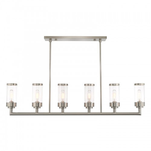 LIVEX LIGHTING  40476-91  Hillcrest Linear Chandelier