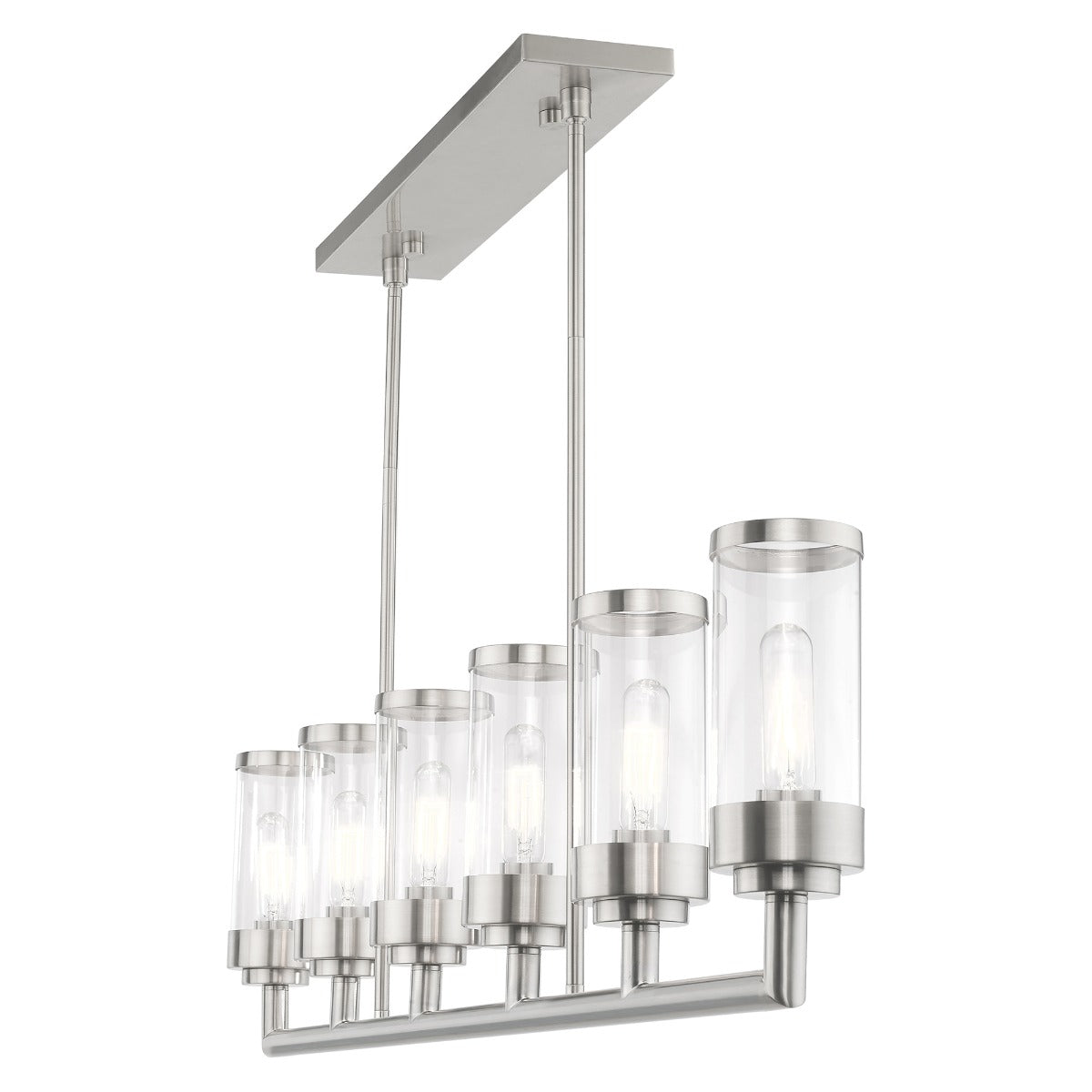 LIVEX LIGHTING  40476-91  Hillcrest Linear Chandelier