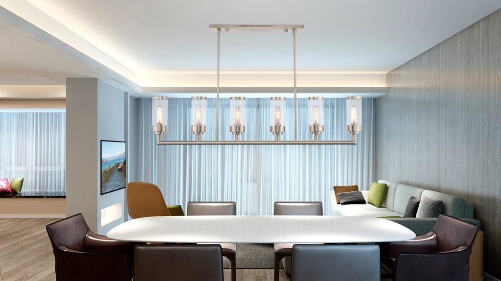 LIVEX LIGHTING  40476-91  Hillcrest Linear Chandelier