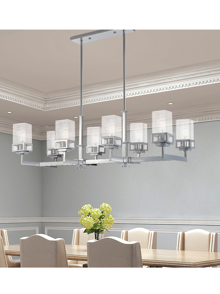 LIVEX LIGHTING  40598-05  Harding Linear Chandelier