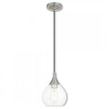 LIVEX LIGHTING 40601-91  Art Glass Mini Pendant