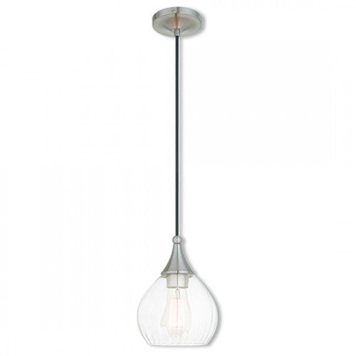 LIVEX LIGHTING 40601-91  Art Glass Mini Pendant