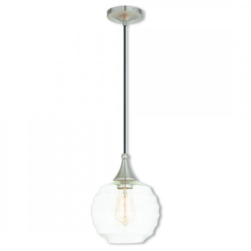 LIVEX LIGHTING  40611-91  Art Glass Mini Pendant