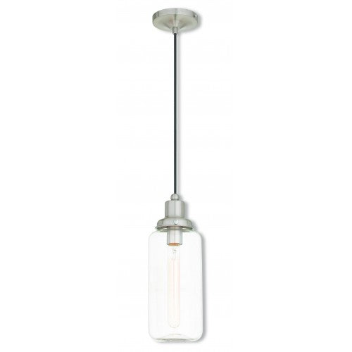 LIVEX LIGHTING 40614-91  Art Glass Mini Pendant