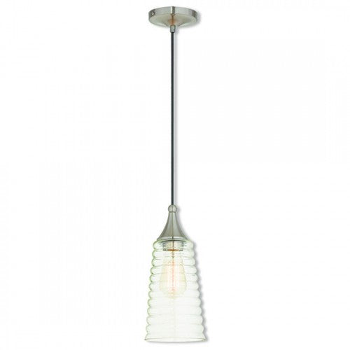 LIVEX LIGHTING    40637-91 Art Glass Mini Pendant