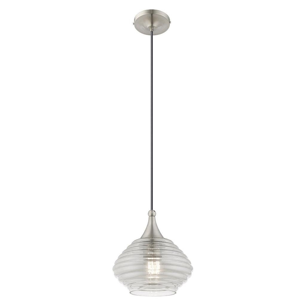 LIVEX LIGHTING  40643-91  Art Glass Mini Pendant