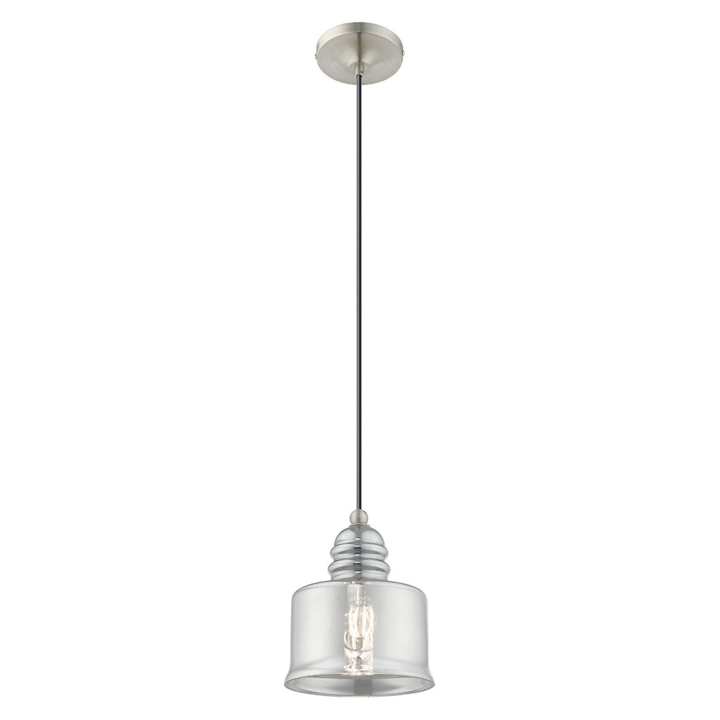 LIVEX LIGHTING  40651-91  Art Glass Mini Pendant
