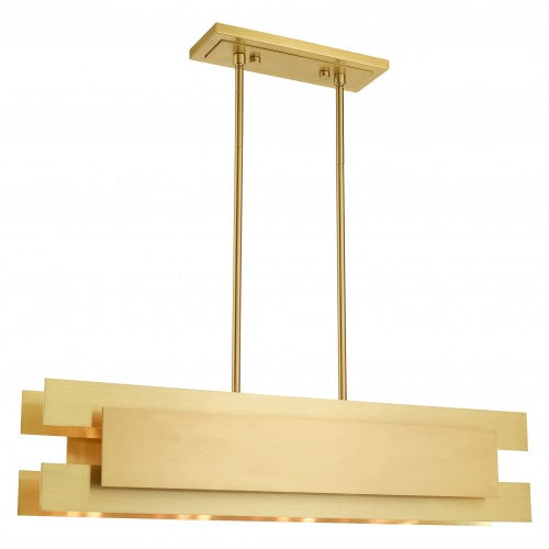 LIVEX LIGHTING  40694-12   Varick Linear Chandelier
