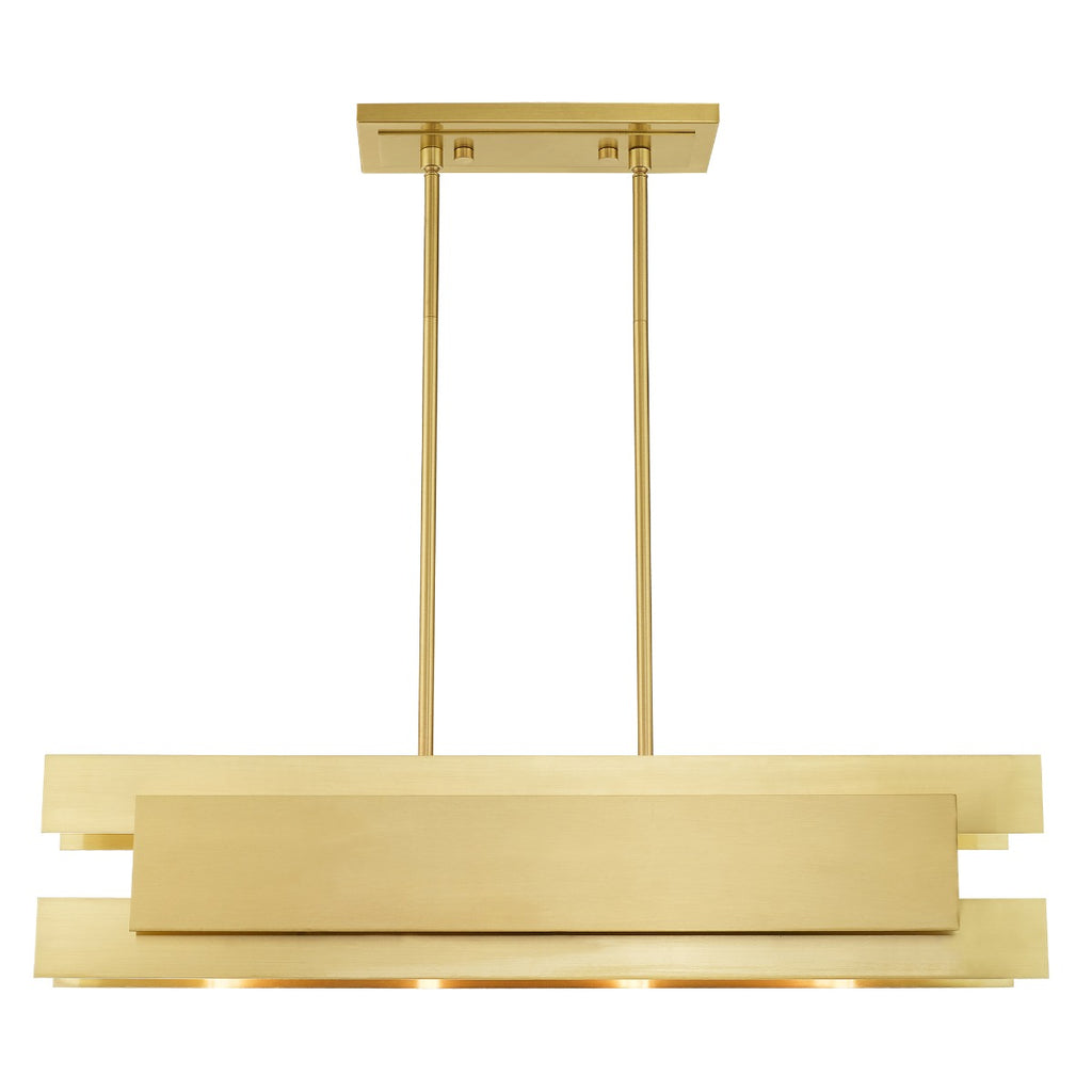 LIVEX LIGHTING  40694-12   Varick Linear Chandelier